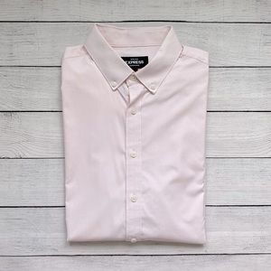 Express Men Extra Slim Performance Button Down Dress Shirt!